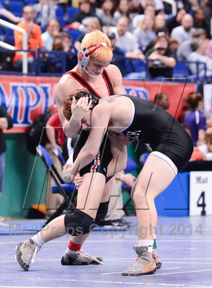 Thumbnail 1 in NCHSAA Individual Wrestling (1A, 2A, 3A and 4A Consolation Finals)  photogallery.