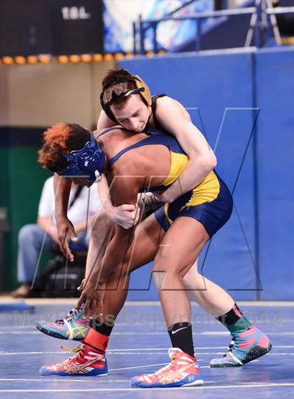 Thumbnail 1 in NCHSAA Individual Wrestling (1A, 2A, 3A and 4A Consolation Finals)  photogallery.
