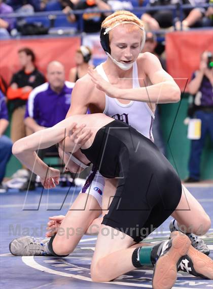 Thumbnail 1 in NCHSAA Individual Wrestling (1A, 2A, 3A and 4A Consolation Finals)  photogallery.
