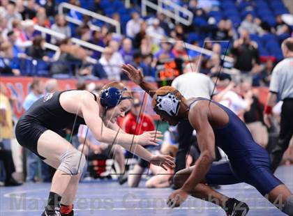 Thumbnail 3 in NCHSAA Individual Wrestling (1A, 2A, 3A and 4A Consolation Finals)  photogallery.