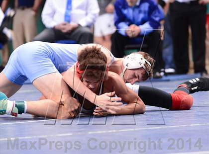 Thumbnail 3 in NCHSAA Individual Wrestling (1A, 2A, 3A and 4A Consolation Finals)  photogallery.