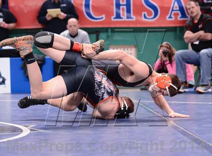 Thumbnail 1 in NCHSAA Individual Wrestling (1A, 2A, 3A and 4A Consolation Finals)  photogallery.