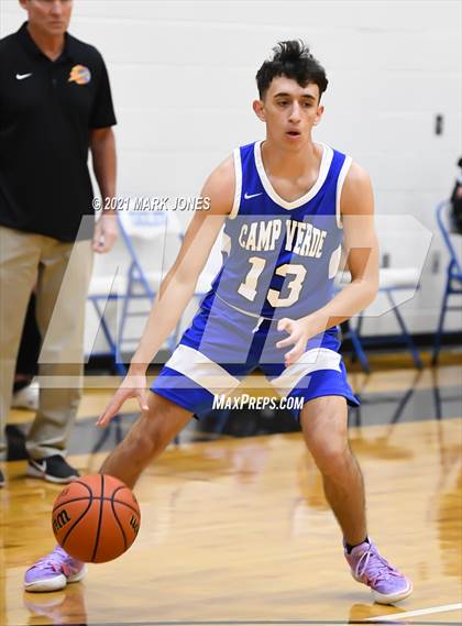 Thumbnail 2 in Camp Verde vs. Eastmark (Valley Christian Boys Basketball Thanksgiving Tournament) photogallery.