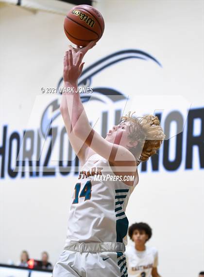 Thumbnail 1 in Camp Verde vs. Eastmark (Valley Christian Boys Basketball Thanksgiving Tournament) photogallery.