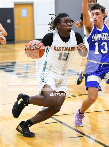 Thumbnail 3 in Camp Verde vs. Eastmark (Valley Christian Boys Basketball Thanksgiving Tournament) photogallery.