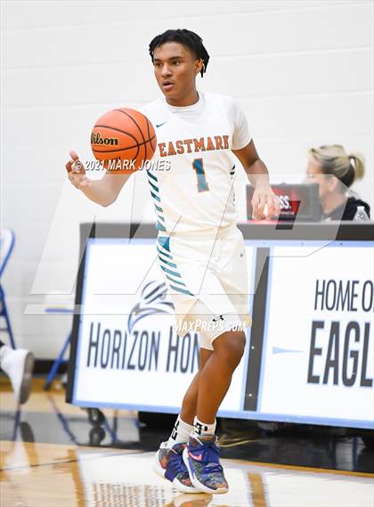 Thumbnail 3 in Camp Verde vs. Eastmark (Valley Christian Boys Basketball Thanksgiving Tournament) photogallery.