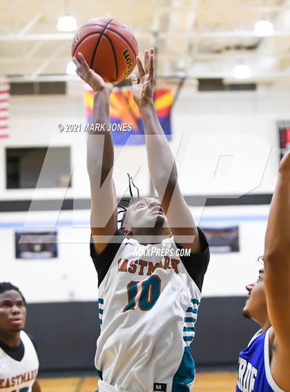 Thumbnail 3 in Camp Verde vs. Eastmark (Valley Christian Boys Basketball Thanksgiving Tournament) photogallery.