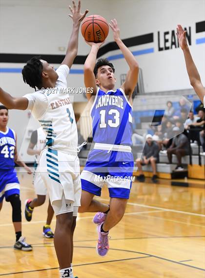 Thumbnail 3 in Camp Verde vs. Eastmark (Valley Christian Boys Basketball Thanksgiving Tournament) photogallery.