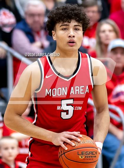 Thumbnail 2 in Moon Area @ Bethel Park (PIAA 5A Quarterfinal) photogallery.