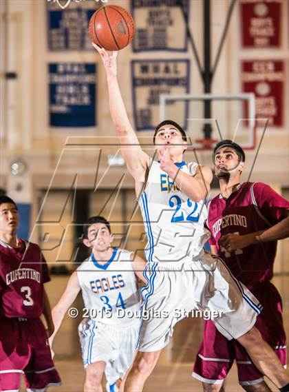 Thumbnail 3 in Cupertino vs. Oak Grove (Fukushima Invitational Final Rounds) photogallery.