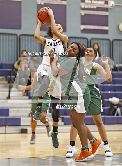 Thumbnail 3 in Morgan Park @ Jones (Chicago Public Schools 2nd Round Playoff) photogallery.
