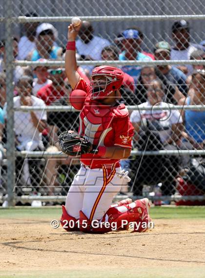 Thumbnail 3 in George Washington @ James Monroe (PSAL AAA Playoffs) photogallery.
