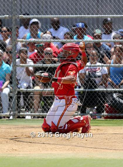 Thumbnail 2 in George Washington @ James Monroe (PSAL AAA Playoffs) photogallery.
