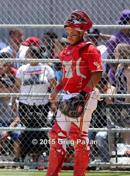 Thumbnail 1 in George Washington @ James Monroe (PSAL AAA Playoffs) photogallery.