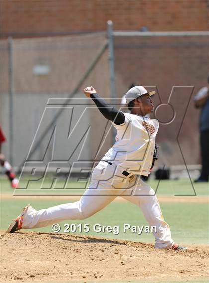 Thumbnail 3 in George Washington @ James Monroe (PSAL AAA Playoffs) photogallery.