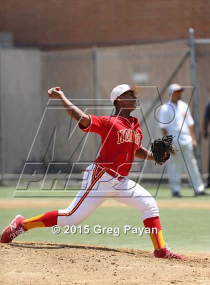 Thumbnail 1 in George Washington @ James Monroe (PSAL AAA Playoffs) photogallery.
