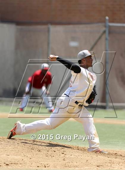 Thumbnail 2 in George Washington @ James Monroe (PSAL AAA Playoffs) photogallery.