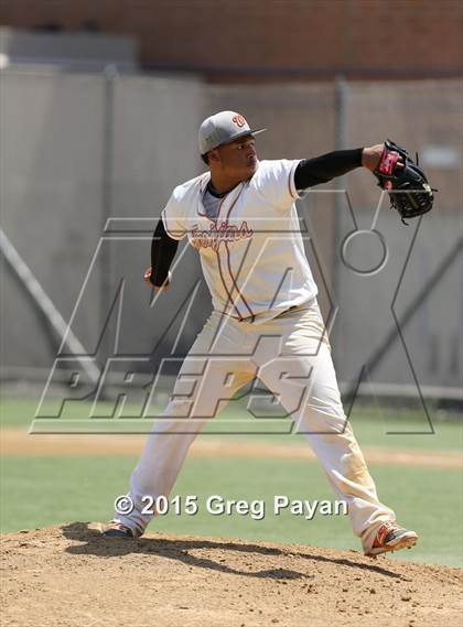 Thumbnail 2 in George Washington @ James Monroe (PSAL AAA Playoffs) photogallery.