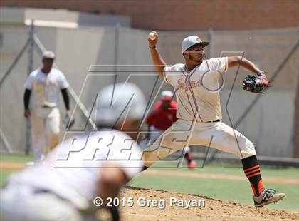 Thumbnail 1 in George Washington @ James Monroe (PSAL AAA Playoffs) photogallery.
