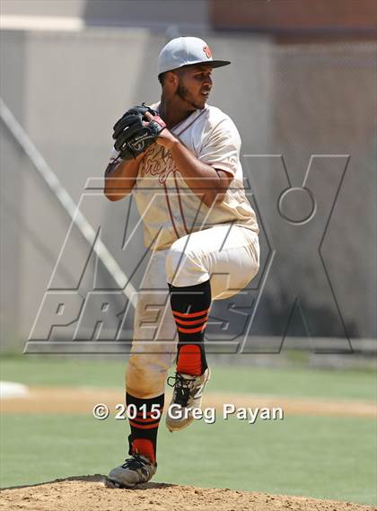 Thumbnail 1 in George Washington @ James Monroe (PSAL AAA Playoffs) photogallery.