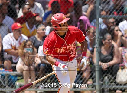 Thumbnail 1 in George Washington @ James Monroe (PSAL AAA Playoffs) photogallery.