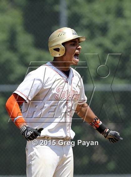 Thumbnail 2 in George Washington @ James Monroe (PSAL AAA Playoffs) photogallery.