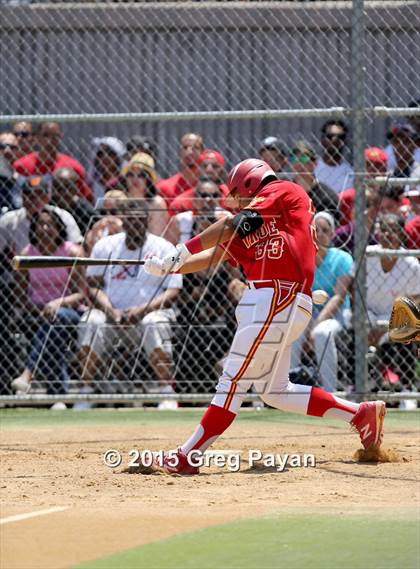 Thumbnail 1 in George Washington @ James Monroe (PSAL AAA Playoffs) photogallery.