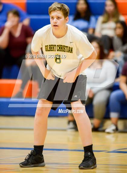 Thumbnail 3 in Mountain Pointe vs. Gilbert Christian (Westwood Invitational Tournament)   photogallery.