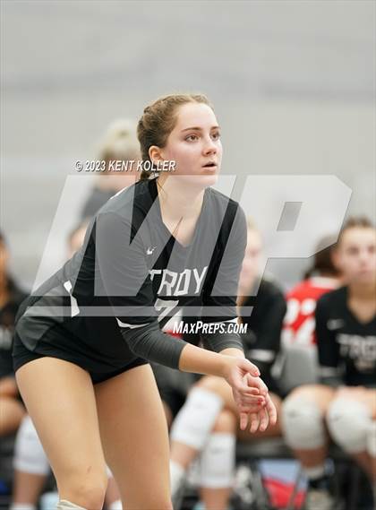 Thumbnail 1 in Troy vs. St. Mary Catholic Central (Beast of the East) photogallery.