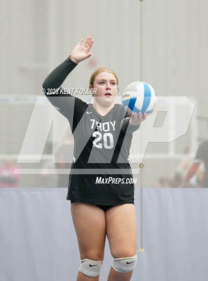 Thumbnail 2 in Troy vs. St. Mary Catholic Central (Beast of the East) photogallery.