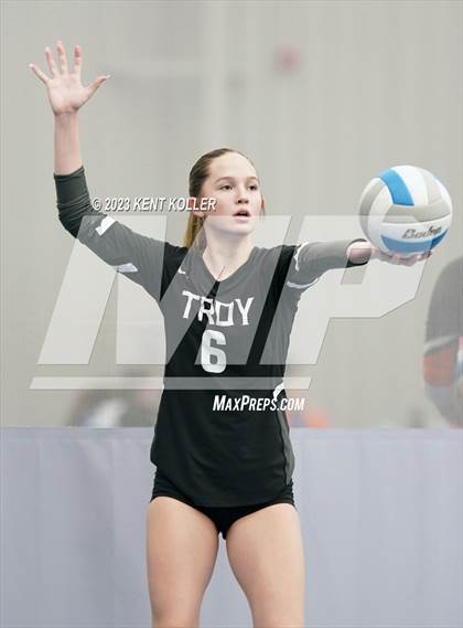 Thumbnail 1 in Troy vs. St. Mary Catholic Central (Beast of the East) photogallery.