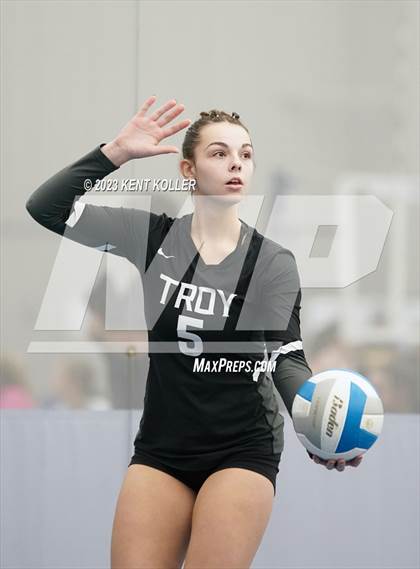 Thumbnail 3 in Troy vs. St. Mary Catholic Central (Beast of the East) photogallery.