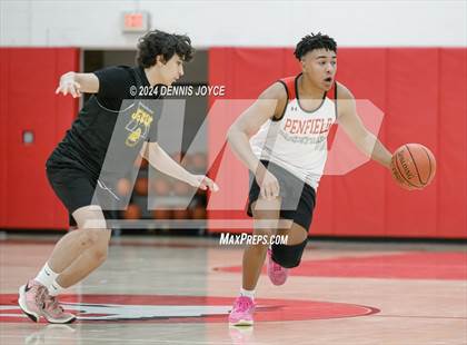 Thumbnail 1 in Penfield vs McQuaid Jesuit (Preseason) photogallery.