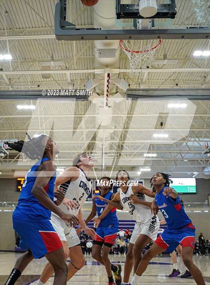Thumbnail 2 in Corner Canyon vs. Duncanville (Holiday Hoopfest) photogallery.