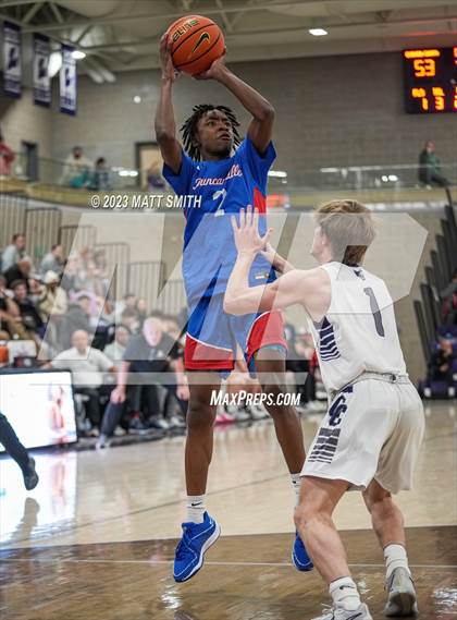 Thumbnail 2 in Corner Canyon vs. Duncanville (Holiday Hoopfest) photogallery.