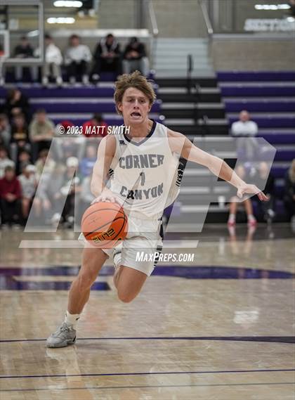 Thumbnail 2 in Corner Canyon vs. Duncanville (Holiday Hoopfest) photogallery.