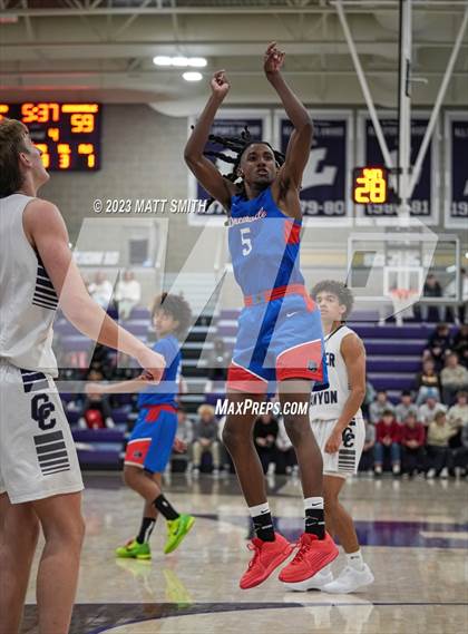 Thumbnail 2 in Corner Canyon vs. Duncanville (Holiday Hoopfest) photogallery.