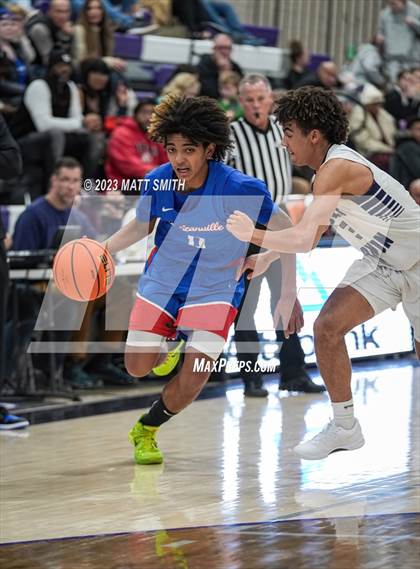 Thumbnail 2 in Corner Canyon vs. Duncanville (Holiday Hoopfest) photogallery.