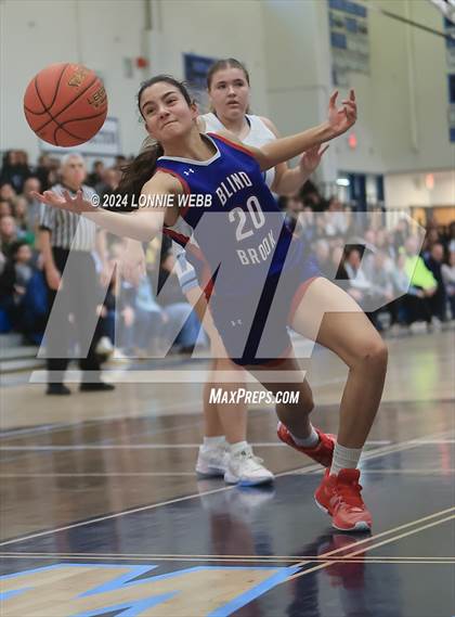 Thumbnail 2 in Blind Brook vs Westlake (NYSPHSAA Section 1 Class B Quarter Final) photogallery.
