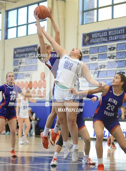 Thumbnail 2 in Blind Brook vs Westlake (NYSPHSAA Section 1 Class B Quarter Final) photogallery.