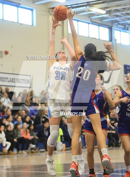 Thumbnail 2 in Blind Brook vs Westlake (NYSPHSAA Section 1 Class B Quarter Final) photogallery.