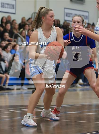 Thumbnail 3 in Blind Brook vs Westlake (NYSPHSAA Section 1 Class B Quarter Final) photogallery.