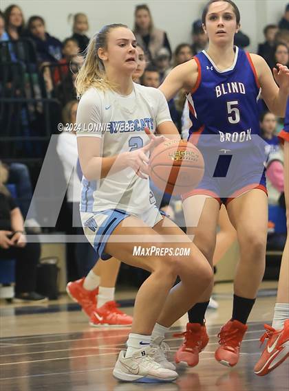 Thumbnail 3 in Blind Brook vs Westlake (NYSPHSAA Section 1 Class B Quarter Final) photogallery.