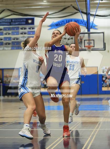 Thumbnail 2 in Blind Brook vs Westlake (NYSPHSAA Section 1 Class B Quarter Final) photogallery.