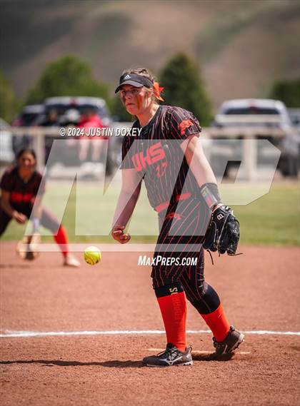 Thumbnail 2 in Wells vs Coleville (NIAA Class 1A Northern Playoff Game 2) photogallery.