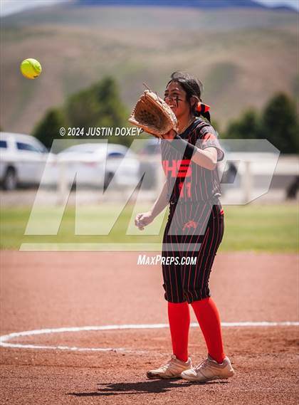 Thumbnail 3 in Wells vs Coleville (NIAA Class 1A Northern Playoff Game 2) photogallery.