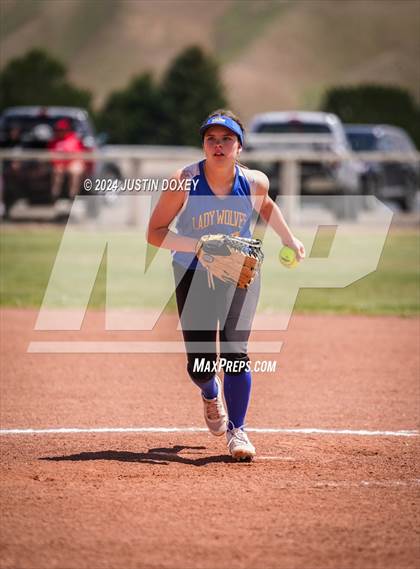 Thumbnail 1 in Wells vs Coleville (NIAA Class 1A Northern Playoff Game 2) photogallery.