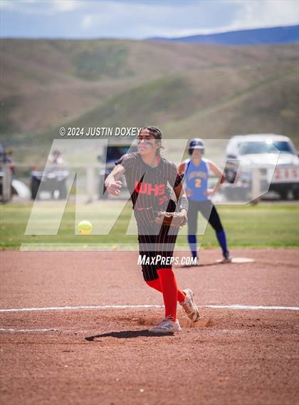 Thumbnail 3 in Wells vs Coleville (NIAA Class 1A Northern Playoff Game 2) photogallery.