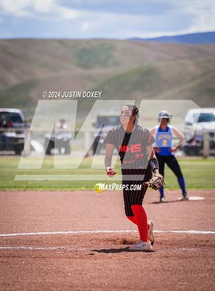 Thumbnail 2 in Wells vs Coleville (NIAA Class 1A Northern Playoff Game 2) photogallery.