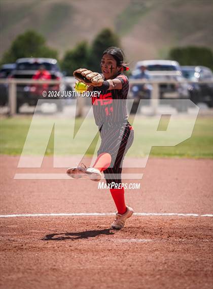 Thumbnail 3 in Wells vs Coleville (NIAA Class 1A Northern Playoff Game 2) photogallery.